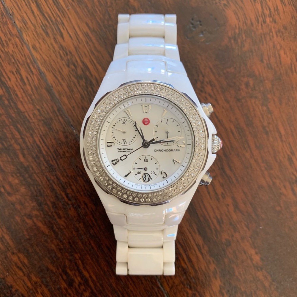 Michele Tahitian Ceramic Watch - Picture 2 of 3